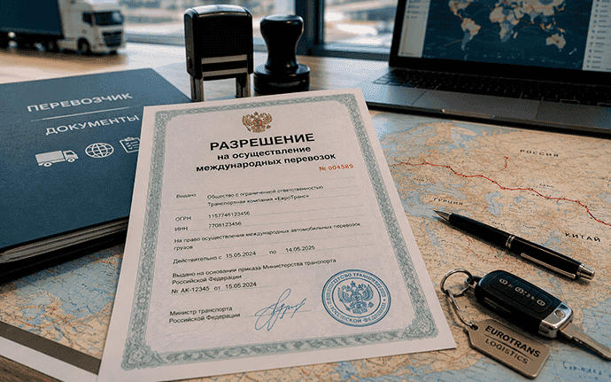 Разрешение на международные перевозки Разрешение на международные перевозки